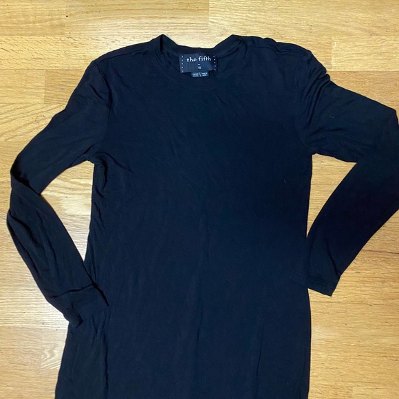 The Fifth Label Black Midi Classic Coastal Basics Modest Minimalist Capsule … - Picture 3 of 6